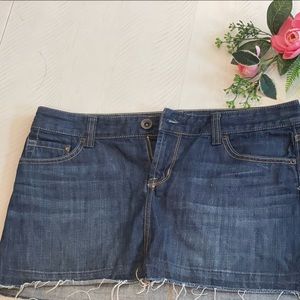 Guess jean skirt